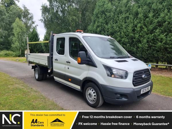 Ford Transit 2.0 350 EcoBlue Chassis Double Cab 4dr Diesel Manual RWD L3 H1 Euro 6 (DRW) (130 ps)