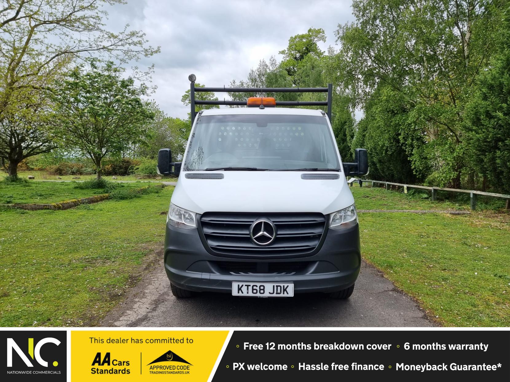 Mercedes-Benz Sprinter 2.1 RWD 314 CDI 14.2m Dropside With Tail Lift - (143 ps) Diesel Manual ⭐️ Euro 6 ⭐️  One Owner ⭐️  Finance Available