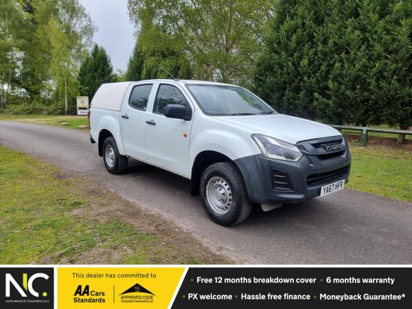 Isuzu D-Max 1.9 TD Double Cab Utility Pickup - (164 ps) Diesel Manual 4WD ⭐️ Euro 6 ⭐️  One Owner ⭐️  Finance Available